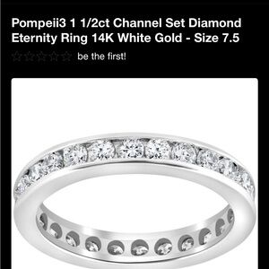 Women’s diamond eternity band